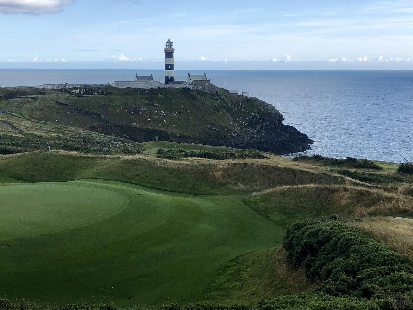 A headland course in County Cork, Ireland